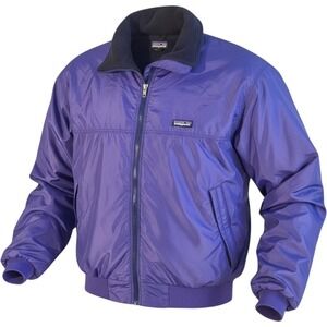 Vintage Patagonia Shelled Synchilla bomber Jacket Medium Made in USA 90s Rare
